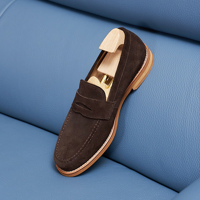 Men's Leather Penny Loafers