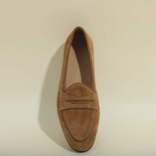 Old Money Scraft Cowhide Sole Loafers