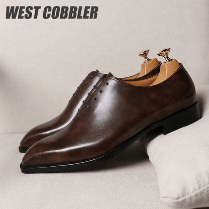 Goodyear Craft Cow Leather Sole Piano Bottom Oxford Shoes