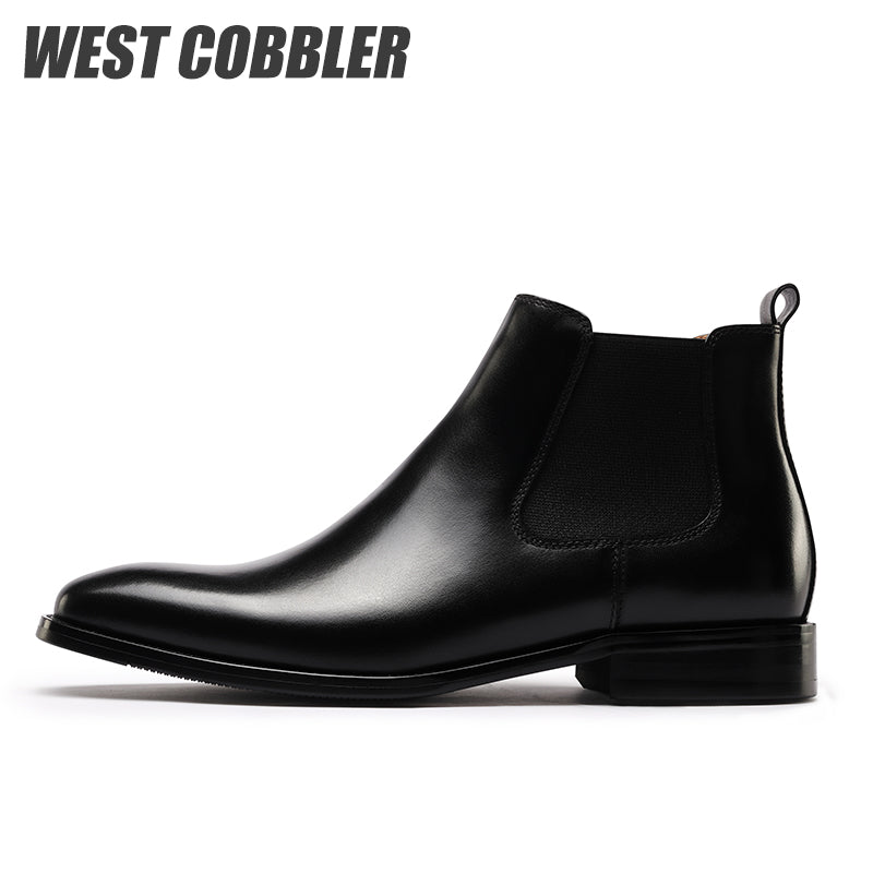 Chelsea Comfortable Leather Dress Boots for Men