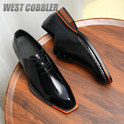 Patent Leather Shiny Oxford Shoes