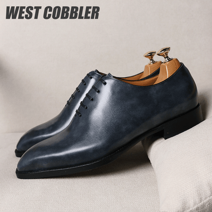 Goodyear Craft Cow Leather Sole Piano Bottom Oxford Shoes