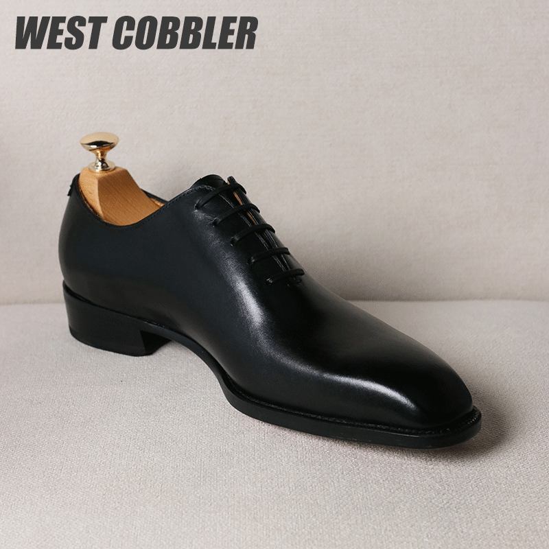 Goodyear Craft Cow Leather Sole Piano Bottom Oxford Shoes