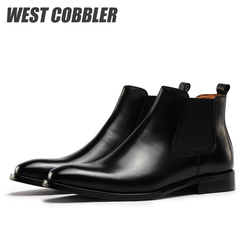 Chelsea Comfortable Leather Dress Boots for Men