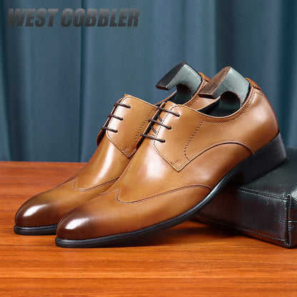 Handmade Derby Shoes Gentleman's Formal Shoes