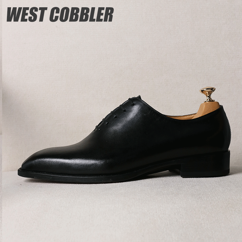 Goodyear Craft Cow Leather Sole Piano Bottom Oxford Shoes