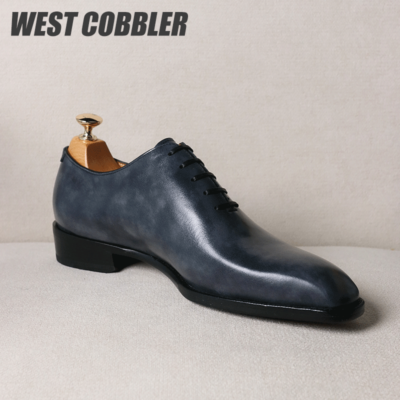 Goodyear Craft Cow Leather Sole Piano Bottom Oxford Shoes