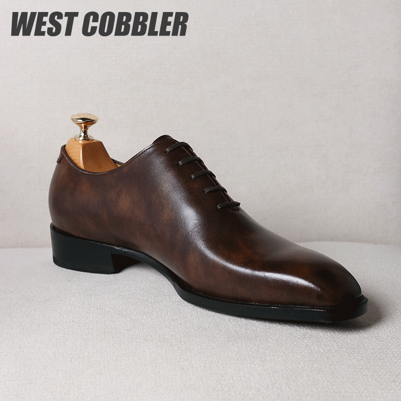 Goodyear Craft Cow Leather Sole Piano Bottom Oxford Shoes