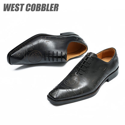 Sculpted British Style Oxford Shoes