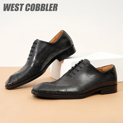 Sculpted British Style Oxford Shoes